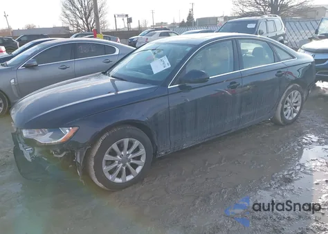 2014 Audi A6 2.0T Premium z USA, uszkodzony, nr VIN WAUFFAFCXEN085288